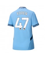 Manchester City Phil Foden #47 Domácí Dres pro Dámské 2024-25 Krátký Rukáv